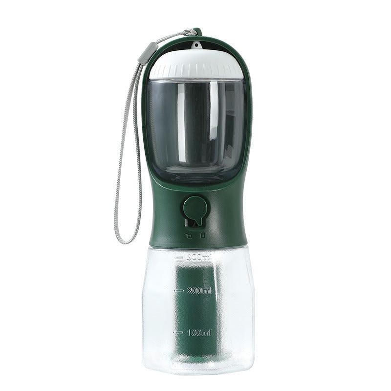 3 in 1 Water Bottle, Feeder And Garbage Bag
