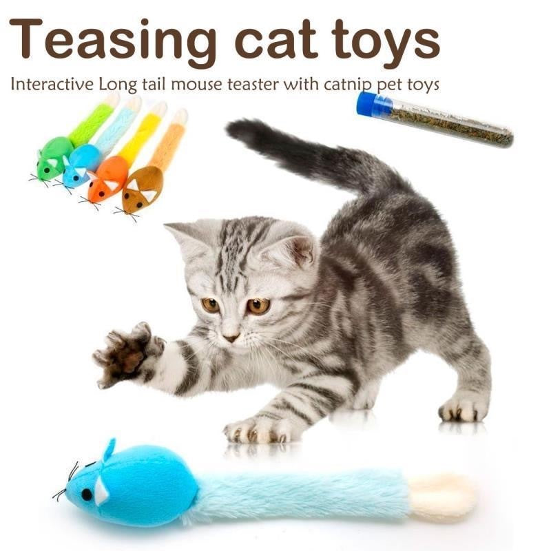 An irresistibly fun mouse toy – ready to awaken your cat’s wild side!