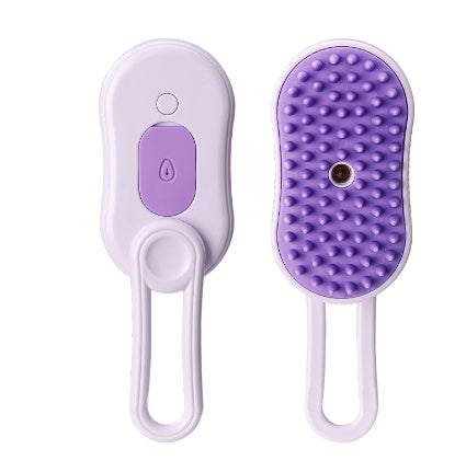 3-in-1 Electric Steam Brush for Dogs & Cats